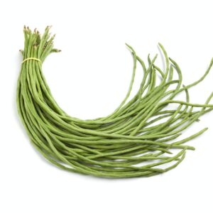 Bundle of fresh Chinese long beans
