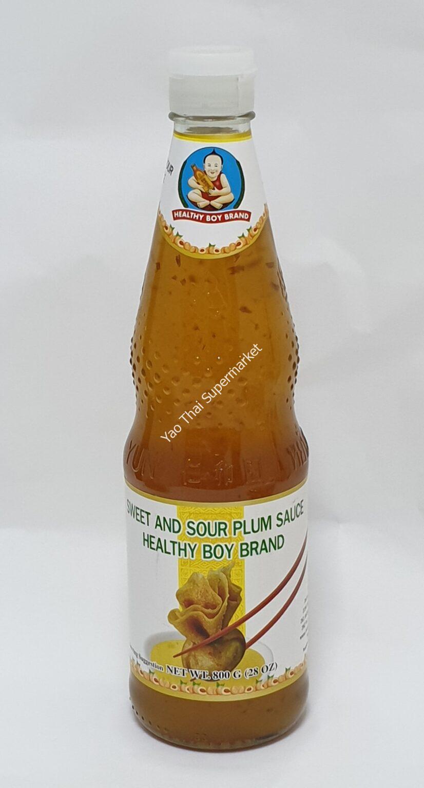 Healthy boy Sweet and sour plum sauce 800g Yao Thai Supermarket