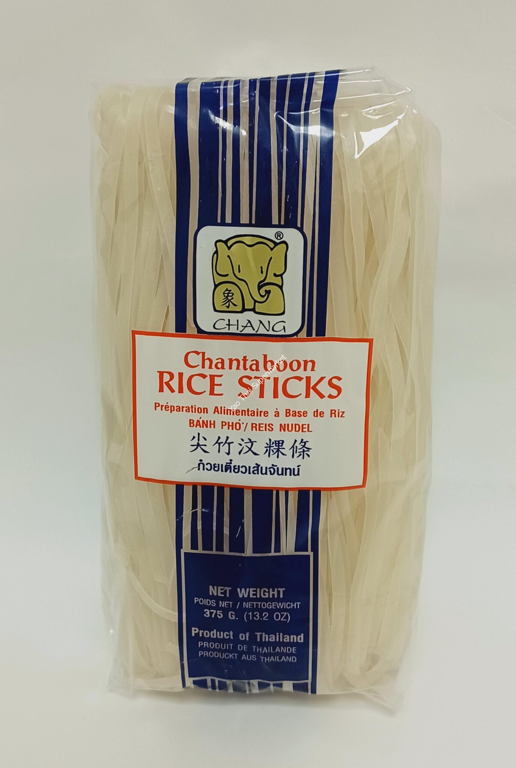 2 Fish Rice Stick Chang Chantaboon Rice Sticks 5mm. 375g - Yao Thai Supermarket